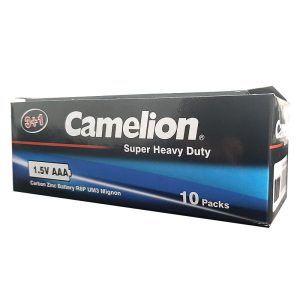 باتری نیم قلمی کملیون مدل Camelion Super Heavy Duty AAA بسته 40 عددی