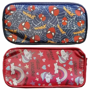 جامدادی پارچه ای تک زیپ طرح فانتزی (کارتونی)