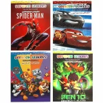 استیکر دفترچه ای اکلیلی پسرانه همراه با رنگ آمیزی