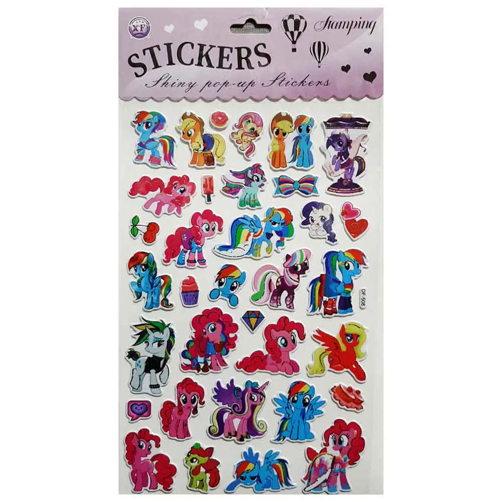 برچسب برجسته اکلیلی طرح یونیکورن