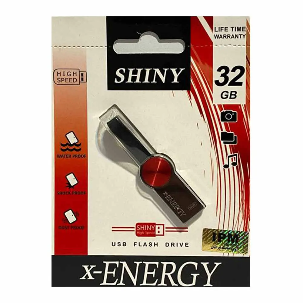 فلش مموری 32 گیگابایت ایکس انرژی مدل X-ENERGY SHINY