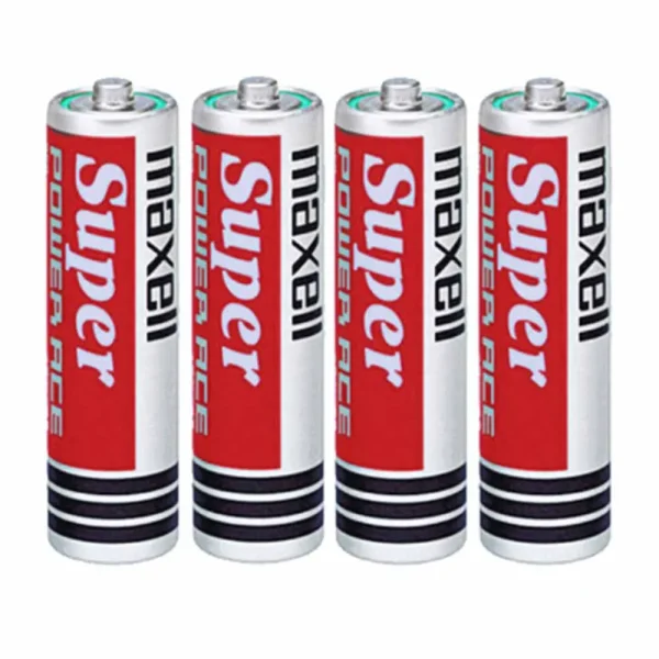 باتری قلمی مکسل مدل SUPER POWER ACE RED بسته 4 عددی