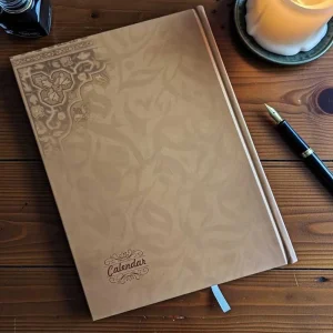 سررسید سال 1405 جلد سلفونی (وزیری) پنج شنبه و جمعه با هم چاپ دو رنگ