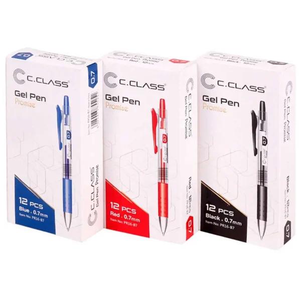 خودکار فشاری 0.7 سی کلاس ژل پن مدل C.CLASS Gel Pen Promise