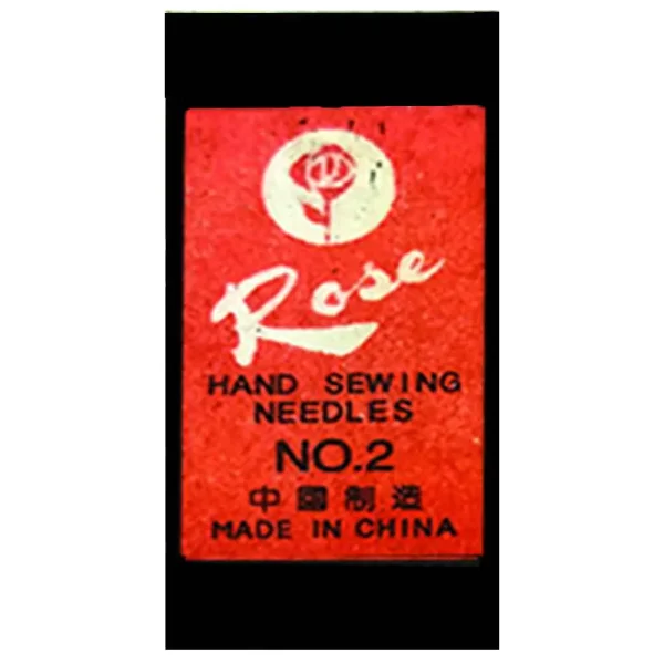 سوزن خیاطی دستی مدل رز Rose سایز 2 بسته 20 عددی
