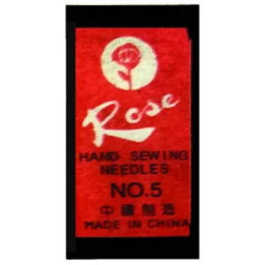 سوزن خیاطی دستی مدل رز Rose سایز 5 بسته 20 عددی