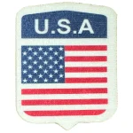 استیکر پارچه مدل پرچم آمریکا