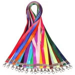 بند کارت آویز گردنی پهن 2 سانت مدل گیره جاسوییچی بسته 100 عددی