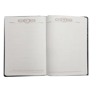 سررسید سال 1405 جلد ترمو صدفی (وزیری) پنج شنبه و جمعه جدا