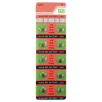 باتری ساعتی آلکالاین مدل LR626 AG4 بسته 10 عددی