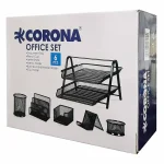 ست رومیزی فلزی 6 تکه کرونا (CORONA) کد 1006