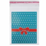 سلفون بسته بندی لبه چسب دار شفاف طرح پاپیون بسته 1 کیلویی