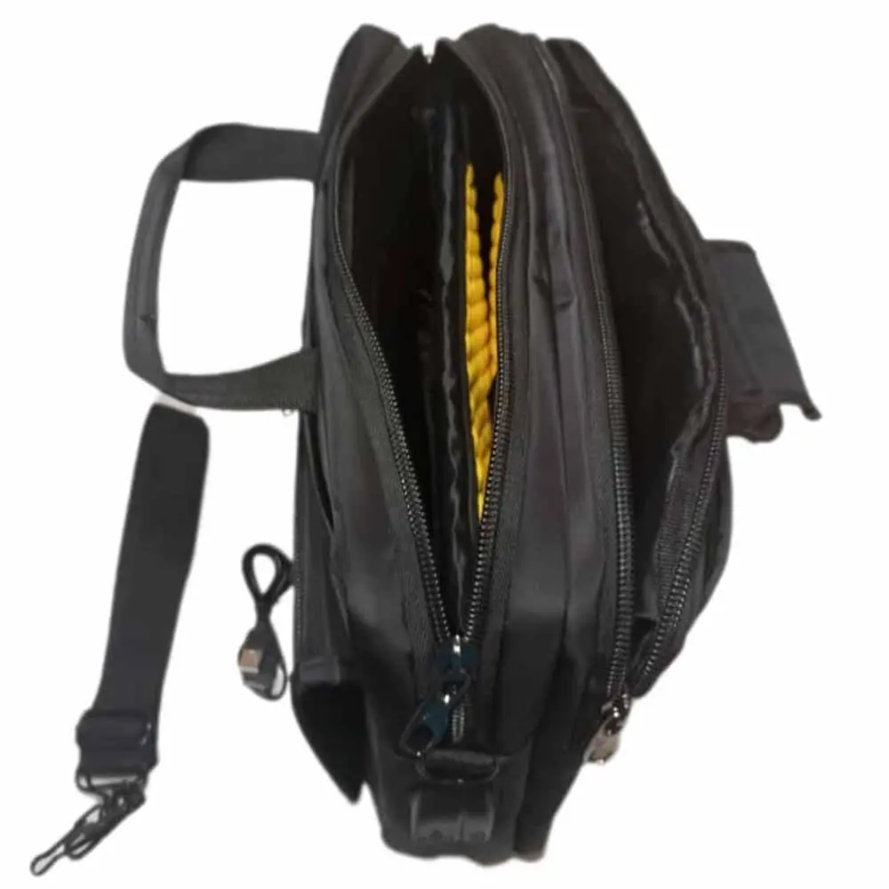 داخل کیف دستی و دوشی لپ تاپ طرح CAT کد 12