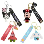 جا کلیدی سیلیکونی فانتزی طرح دخترانه