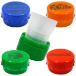 لیوان تاشو پلاستیکی درب دار طرح نوشابه کارا (تشتکی)