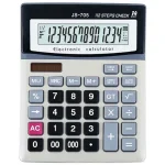 ماشین حساب 14 رقمی سه صفر رومیزی مدل JS-705