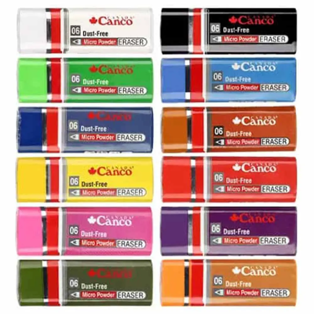 پاک کن کنکو رنگی سایز بزرگ مدل canco 06