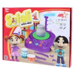 اسباب بازی چرخ سفالگری کودک مدل باتری خور