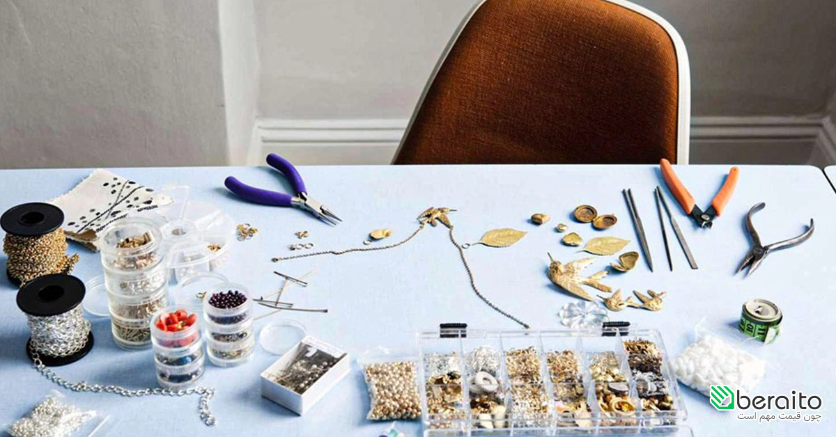 خرید ملزومات و ابزار زیورآلات