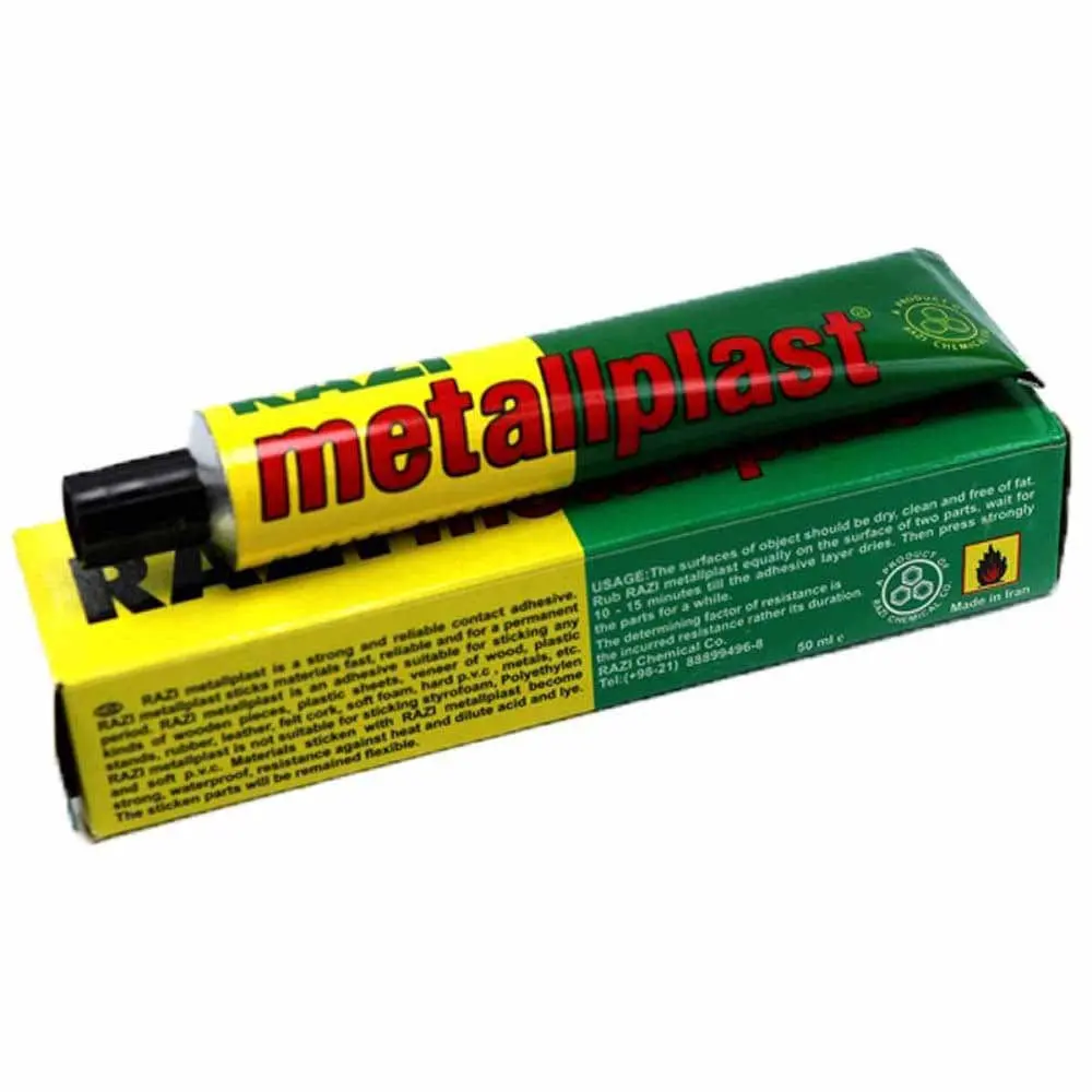 خرید چسب آهن رازی حجم 50 میلی لیتر مدل Metallplast