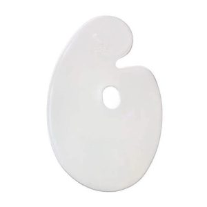 پالت نقاشی تخت پلاستیکی