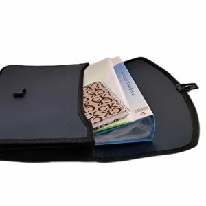 کیف سمیناری قفل دار مات مدل دسته دار